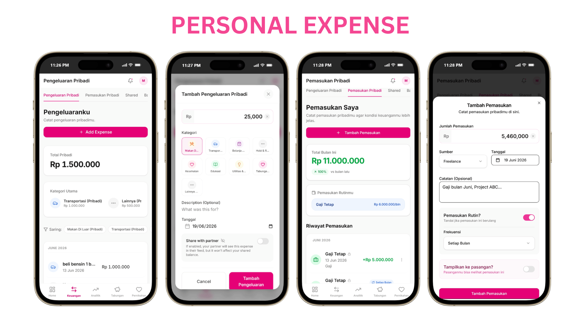 Personal Expense