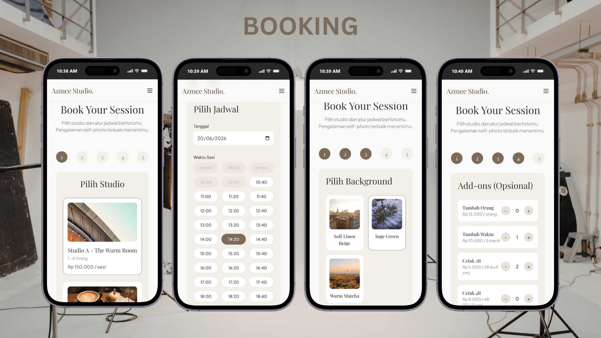 Booking