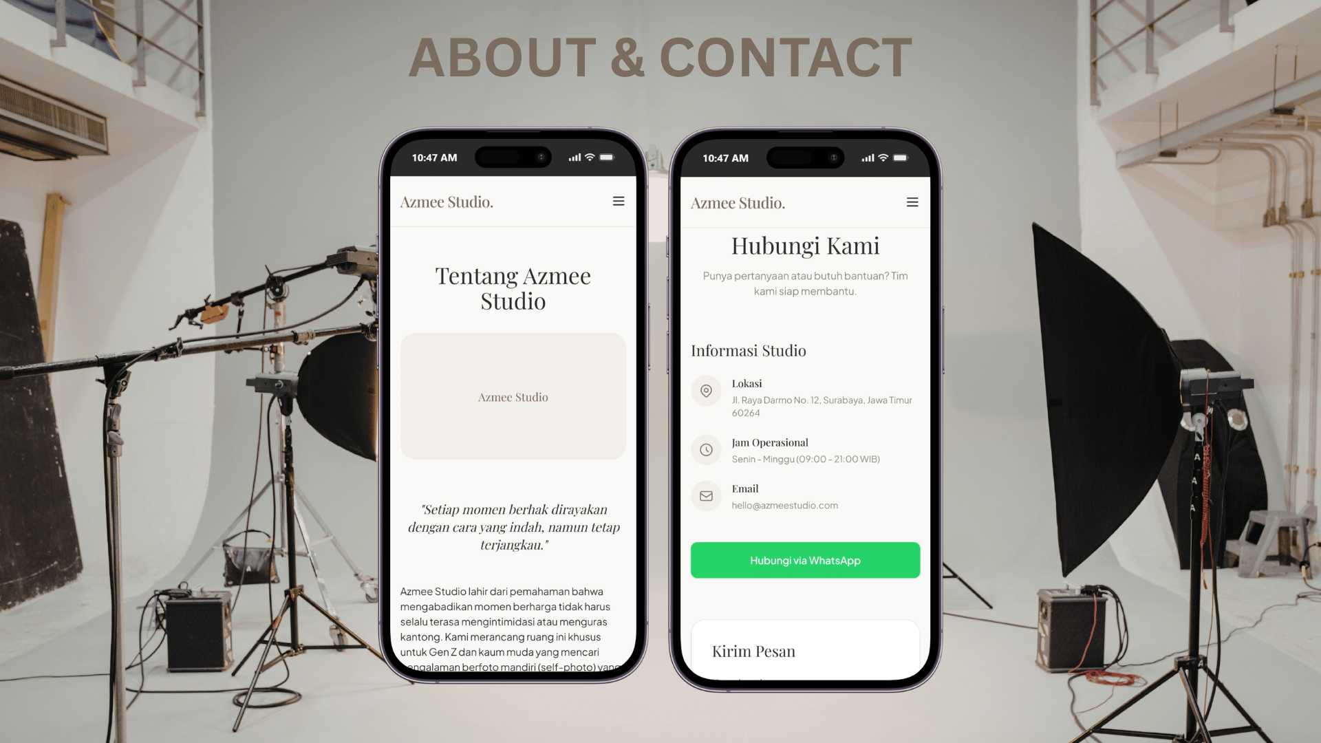 About & Contact