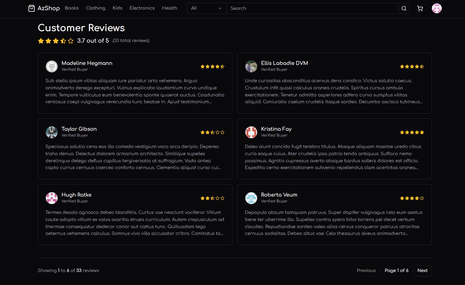 Reviews